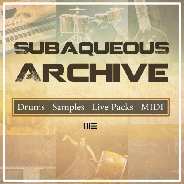 Rock Drum MIDI Library Subaqueous Music