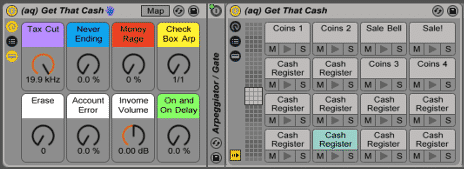 Cash Drum Rack Coins Register